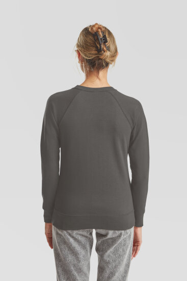 Sweatshirts: Lightweight Raglan Sweat Lady-Fit F315 von Fruit of the Loom