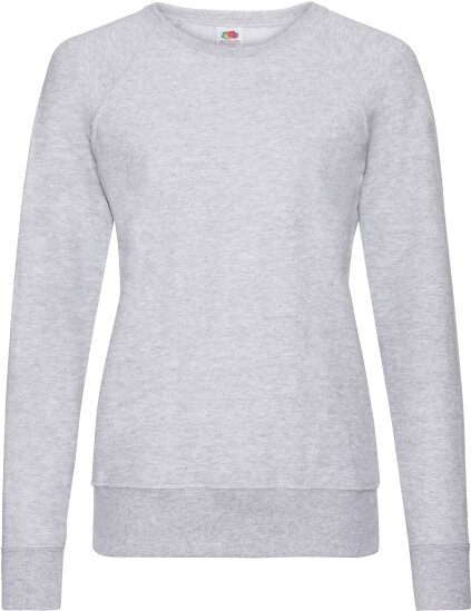 Sweatshirts: Lightweight Raglan Sweat Lady-Fit F315 von Fruit of the Loom