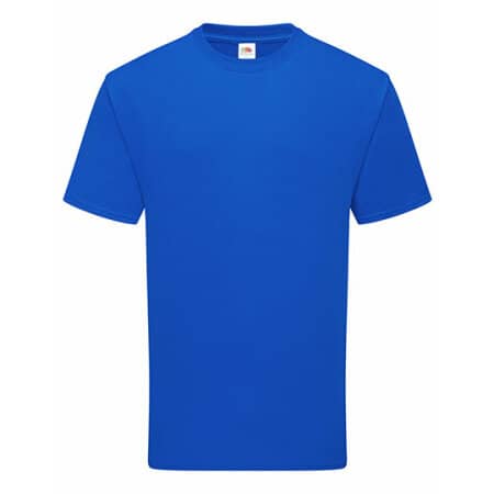 Fruit of the Loom Pure Cotton T Royal Blue