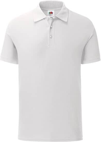 Poloshirts in White: 65/35 Tailored Fit Polo F506 von Fruit of the Loom