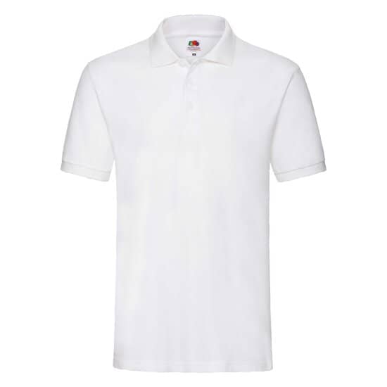 Poloshirts in White: Premium Polo F511N von Fruit of the Loom