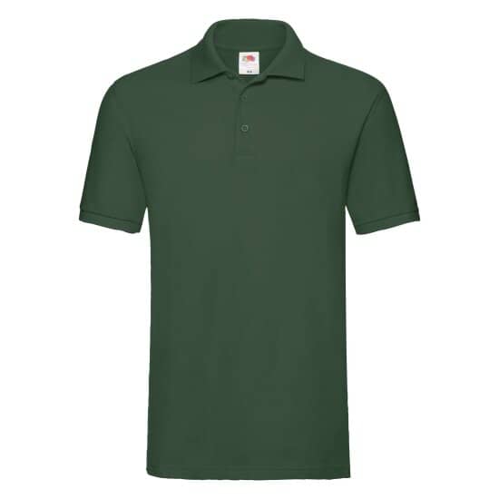 Poloshirts in Bottle Green: Premium Polo F511N von Fruit of the Loom