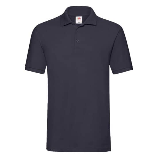Poloshirts in Deep Navy: Premium Polo F511N von Fruit of the Loom