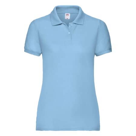 Fruit of the Loom Ladies´ 65/35 Polo Sky Blue
