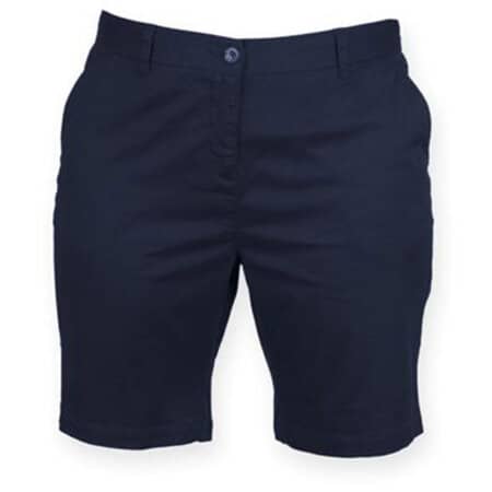Front Row Ladies` Stretch Chino Shorts 