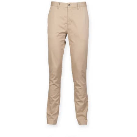 Front Row Men`s Stretch Chino Trousers 