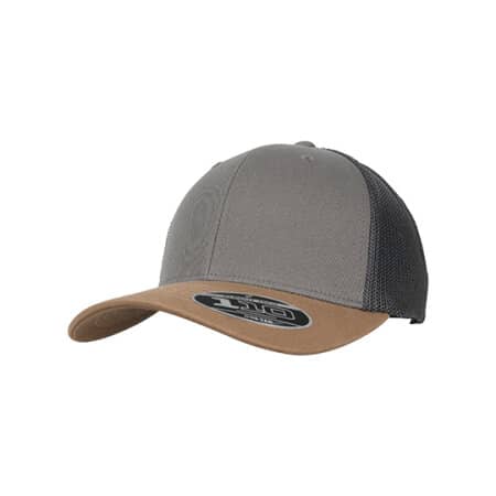 FLEXFIT 110 Trucker Cap Earth Tones|Indian Tan|Gunmetal