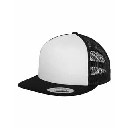 FLEXFIT Classic Trucker 6006W Black|White|Black