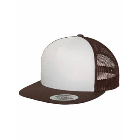 FLEXFIT Classic Trucker 6006W Brown|White|Brown