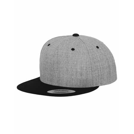 FLEXFIT Classic Snapback 2-Tone Heather Grey|Black