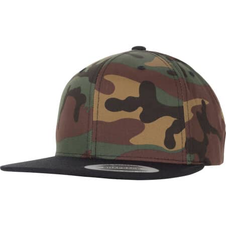 FLEXFIT Classic Snapback 2-Tone Camo Cap 