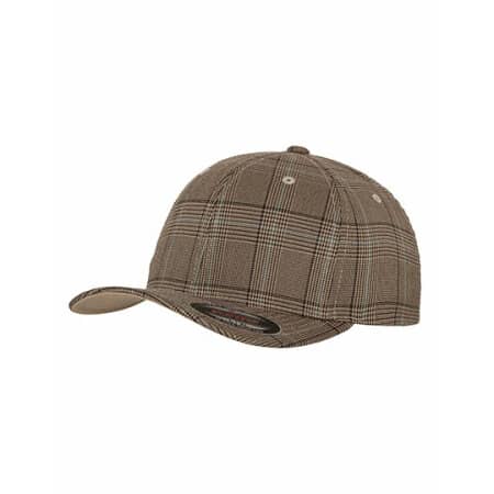 FLEXFIT Glen Check Brown|Khaki
