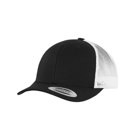 FLEXFIT Retro Trucker 2-Tone Black|White