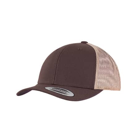 FLEXFIT Retro Trucker 2-Tone Brown|Khaki
