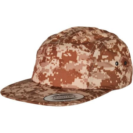 FLEXFIT Digital Camo Jockey Cap 