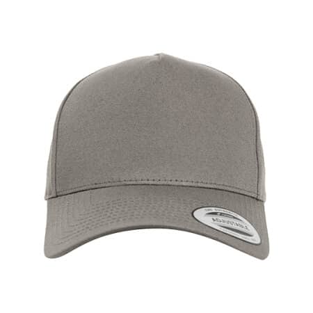 FLEXFIT 5-Panel Curved Classic Snapback Grey