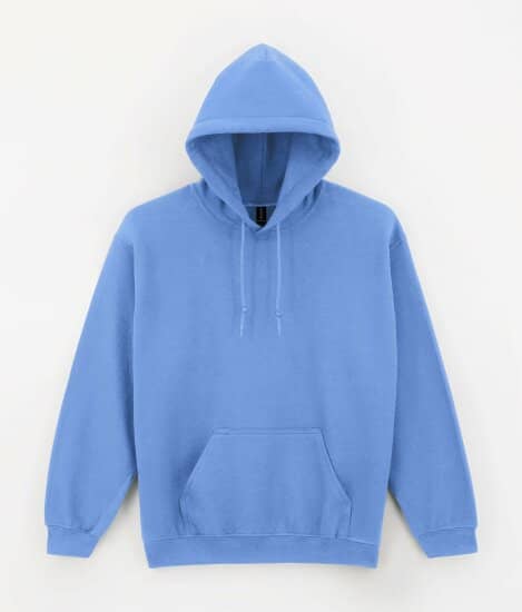 Hoodies in Carolina Blue: Heavy Blend Hooded Sweatshirt G18500 von Gildan