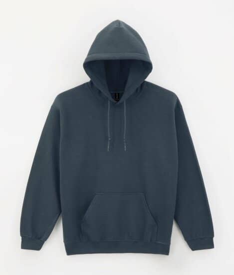 Hoodies in Dark Heather: Heavy Blend Hooded Sweatshirt G18500 von Gildan