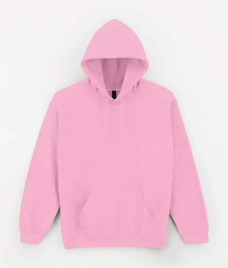 Hoodies in Light Pink: Heavy Blend Hooded Sweatshirt G18500 von Gildan