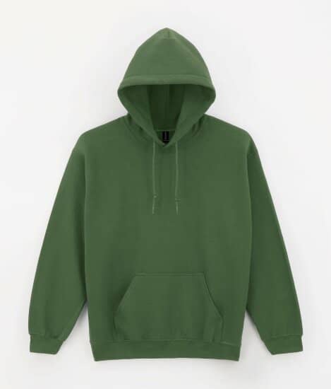 Hoodies in Military Green: Heavy Blend Hooded Sweatshirt G18500 von Gildan