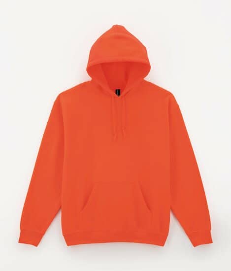 Hoodies in Orange: Heavy Blend Hooded Sweatshirt G18500 von Gildan