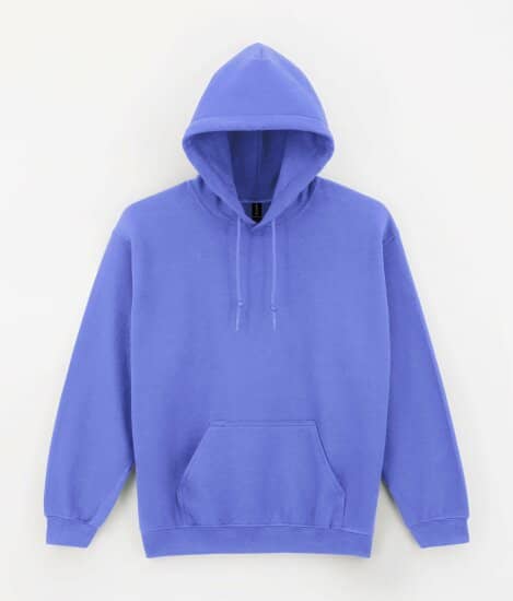 Hoodies in Violet: Heavy Blend Hooded Sweatshirt G18500 von Gildan
