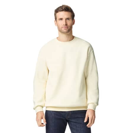 Gildan Hammer Maxweight Adult Crewneck Sweatshirt Off White