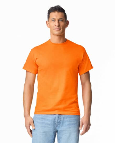 T-Shirts in Safety Orange (Neon): Ultra Cotton T-Shirt G2000 von Gildan