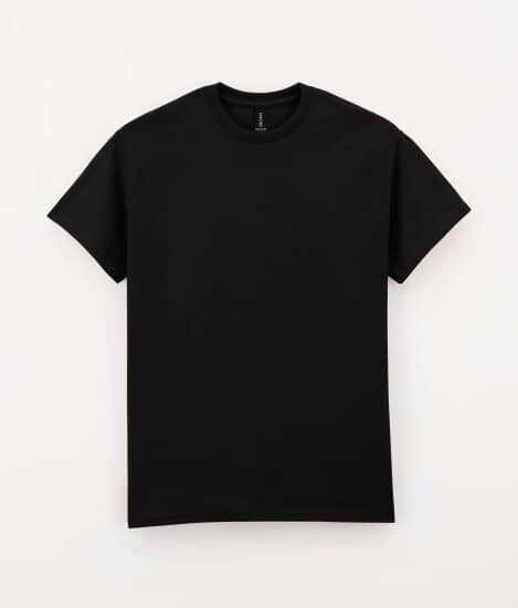T-Shirts in Black: Ultra Cotton T-Shirt G2000 von Gildan