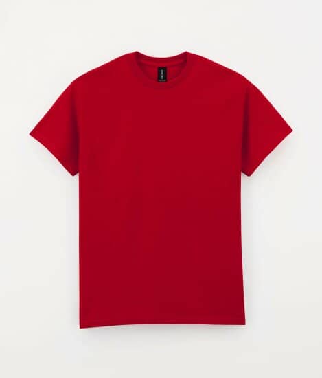 T-Shirts in Cherry Red: Ultra Cotton T-Shirt G2000 von Gildan
