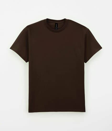 T-Shirts in Dark Chocolate: Ultra Cotton T-Shirt G2000 von Gildan