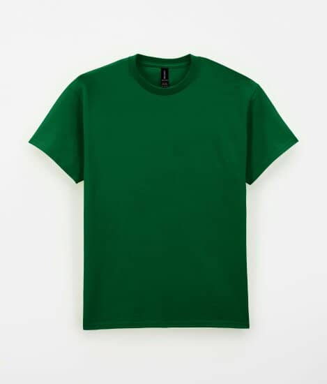 T-Shirts in Forest Green: Ultra Cotton T-Shirt G2000 von Gildan