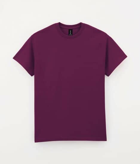 T-Shirts in Maroon: Ultra Cotton T-Shirt G2000 von Gildan