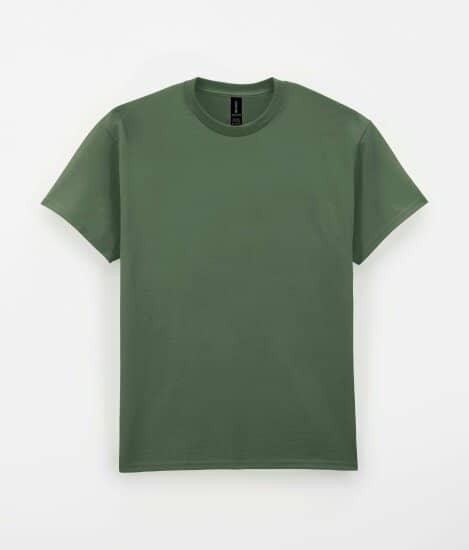 T-Shirts in Military Green: Ultra Cotton T-Shirt G2000 von Gildan