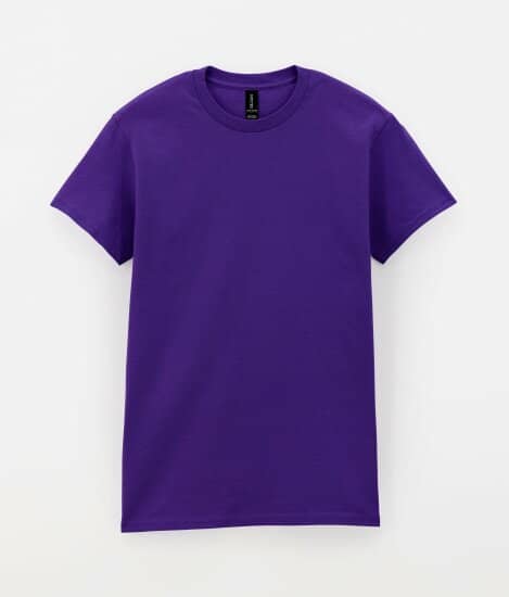 T-Shirts in Purple: Ultra Cotton T-Shirt G2000 von Gildan