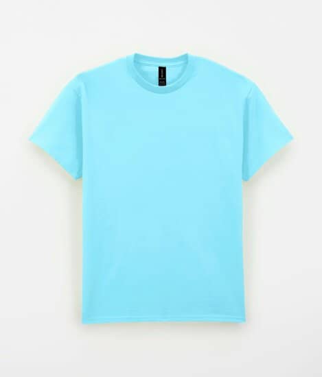 T-Shirts in Sky: Ultra Cotton T-Shirt G2000 von Gildan