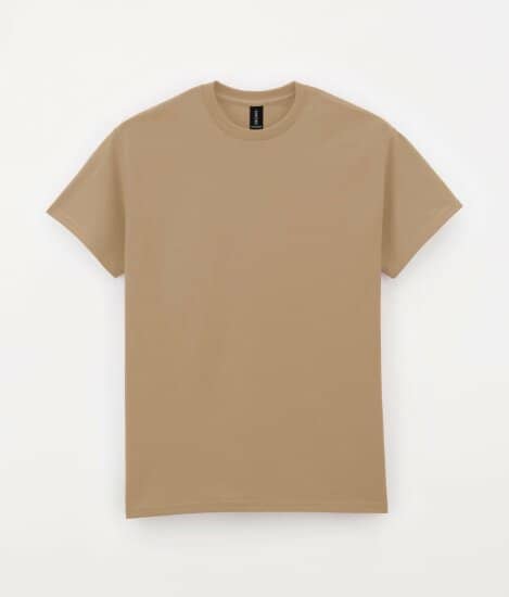 T-Shirts in Tan: Ultra Cotton T-Shirt G2000 von Gildan