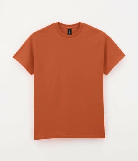 T-Shirts in Tangerine: Ultra Cotton T-Shirt G2000 von Gildan