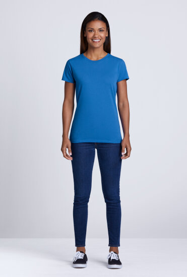 T-Shirts: Heavy Cotton™ Ladies` T-Shirt G5000L von Gildan