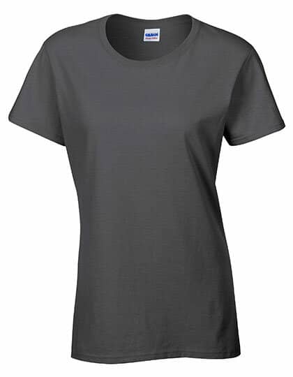 T-Shirts in Dark Heather: Heavy Cotton™ Ladies` T-Shirt G5000L von Gildan