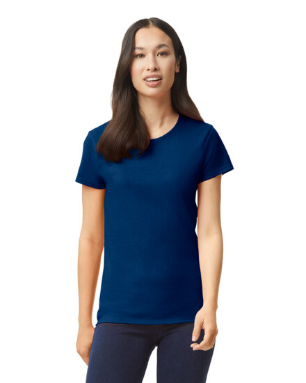 T-Shirts in Navy: Heavy Cotton™ Ladies` T-Shirt G5000L von Gildan