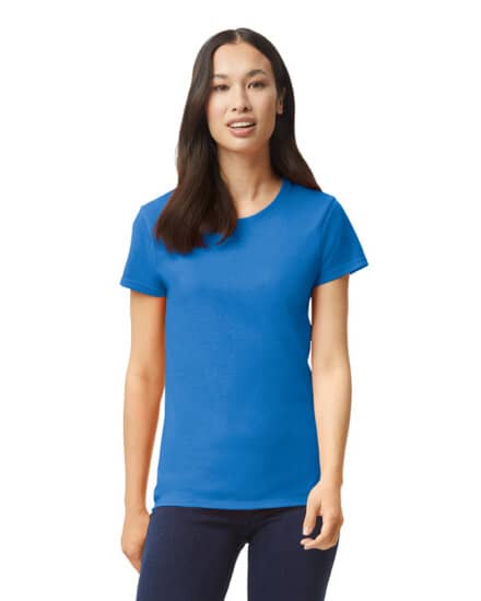 T-Shirts in Royal: Heavy Cotton™ Ladies` T-Shirt G5000L von Gildan