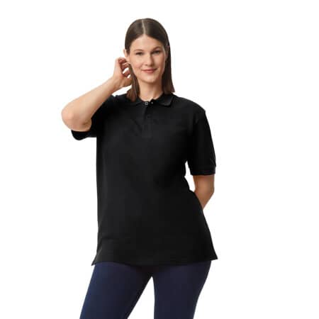 Gildan Gildan Softstyle® Ladies` Double Piqué Polo Black