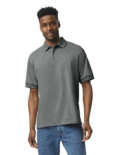 Poloshirts in Graphite Heather: DryBlend® Jersey Polo G8800 von Gildan