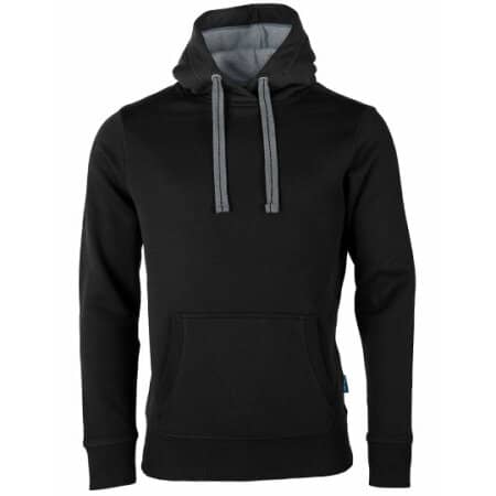 HRM Unisex Sweat Hoody Black