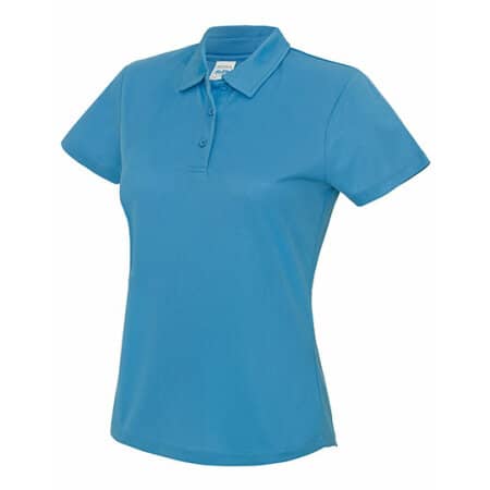 Just Cool Girlie Cool Polo Sapphire Blue