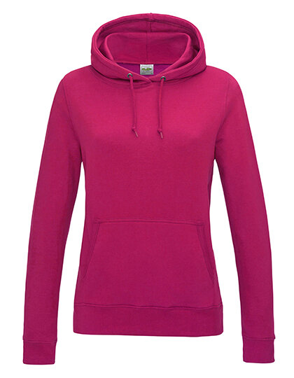 Hoodies in Hot Pink: Girlie College Hoodie JH001F von Just Hoods