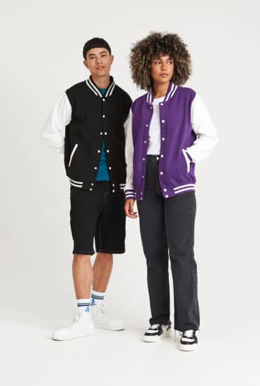 Jacken: Varsity Jacket JH043 von Just Hoods