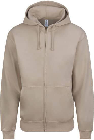 Jacken in Natural Stone: Zoodie JH050 von Just Hoods