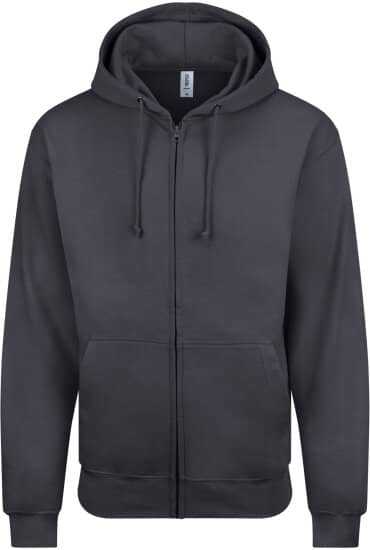 Jacken in Solid Charcoal: Zoodie JH050 von Just Hoods